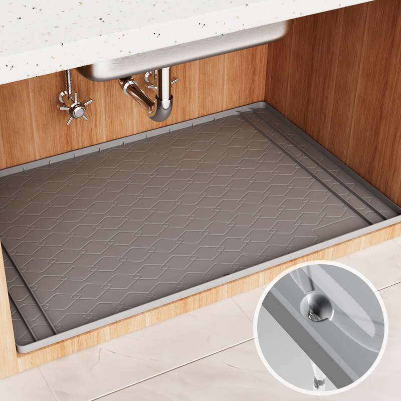 Home Essentials Bathroom Storage - Alas Silikon di Bawah Wastafel, Perlengkapan