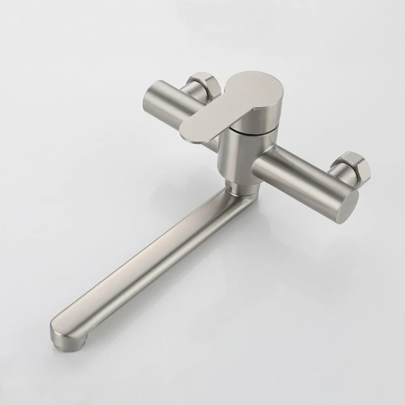 Basin Mixer Tap - Keran Dapur Mixer Terpasang di Dinding,