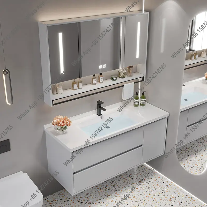 Home Bathroom Vanity Combo - Meja Rias Kamar Mandi Vintage J,