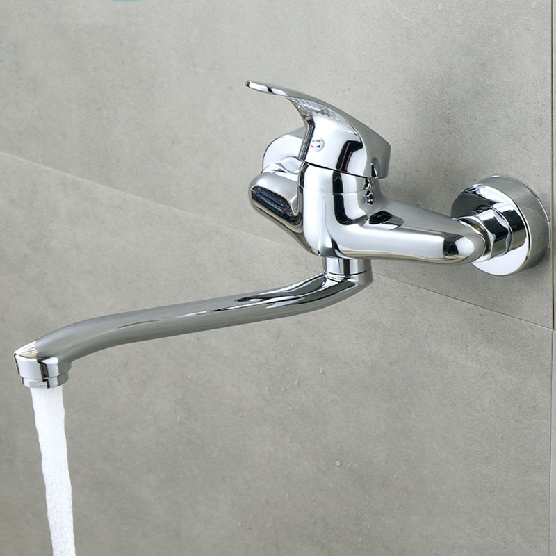 Basin Mixer Tap - Keran Dapur Terpasang Di Dinding Keran