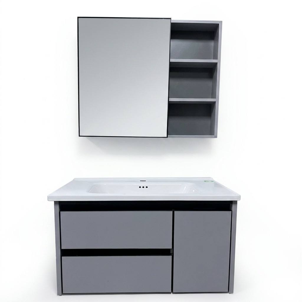 Home Bathroom Vanity Combo - Kabinet Kamar Mandi Modern Ramah Lingkungan,