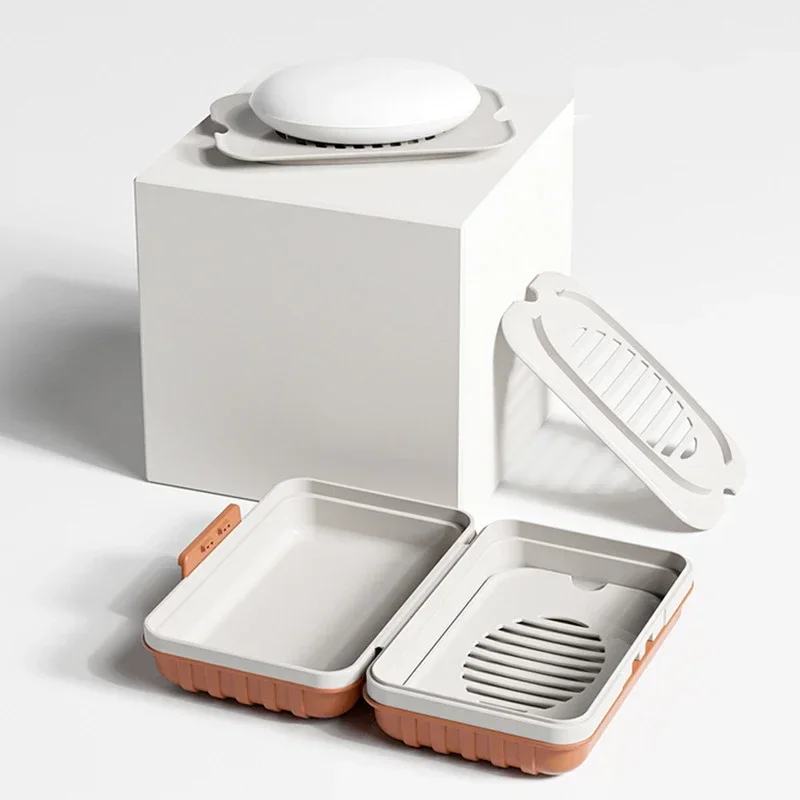 Wadah Sabun Plastik dengan Tut - Home Essentials Bathroom Storage ulasan dan harga