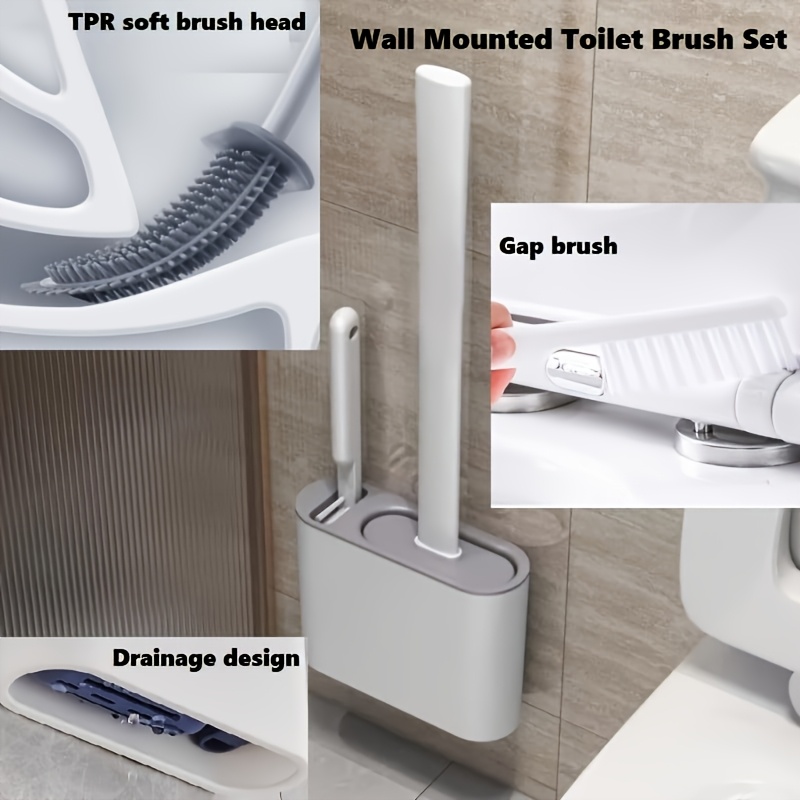 Set Sikat Toilet Gantung Dindi - Home Bathroom Organizer ulasan dan harga