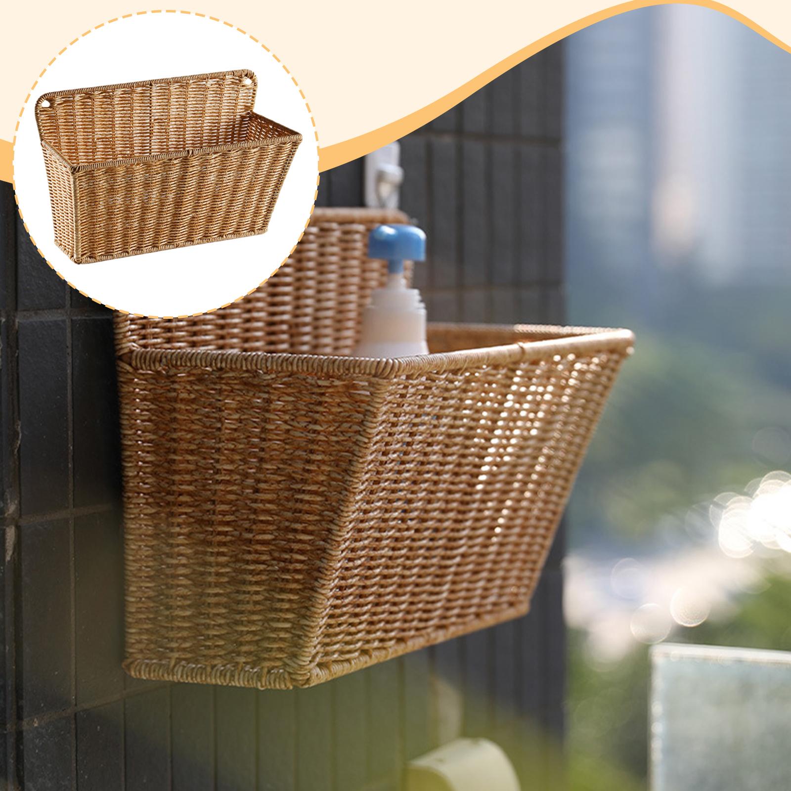Keranjang Penyimpanan Anyaman  - Home Essentials Bathroom Storage ulasan dan harga
