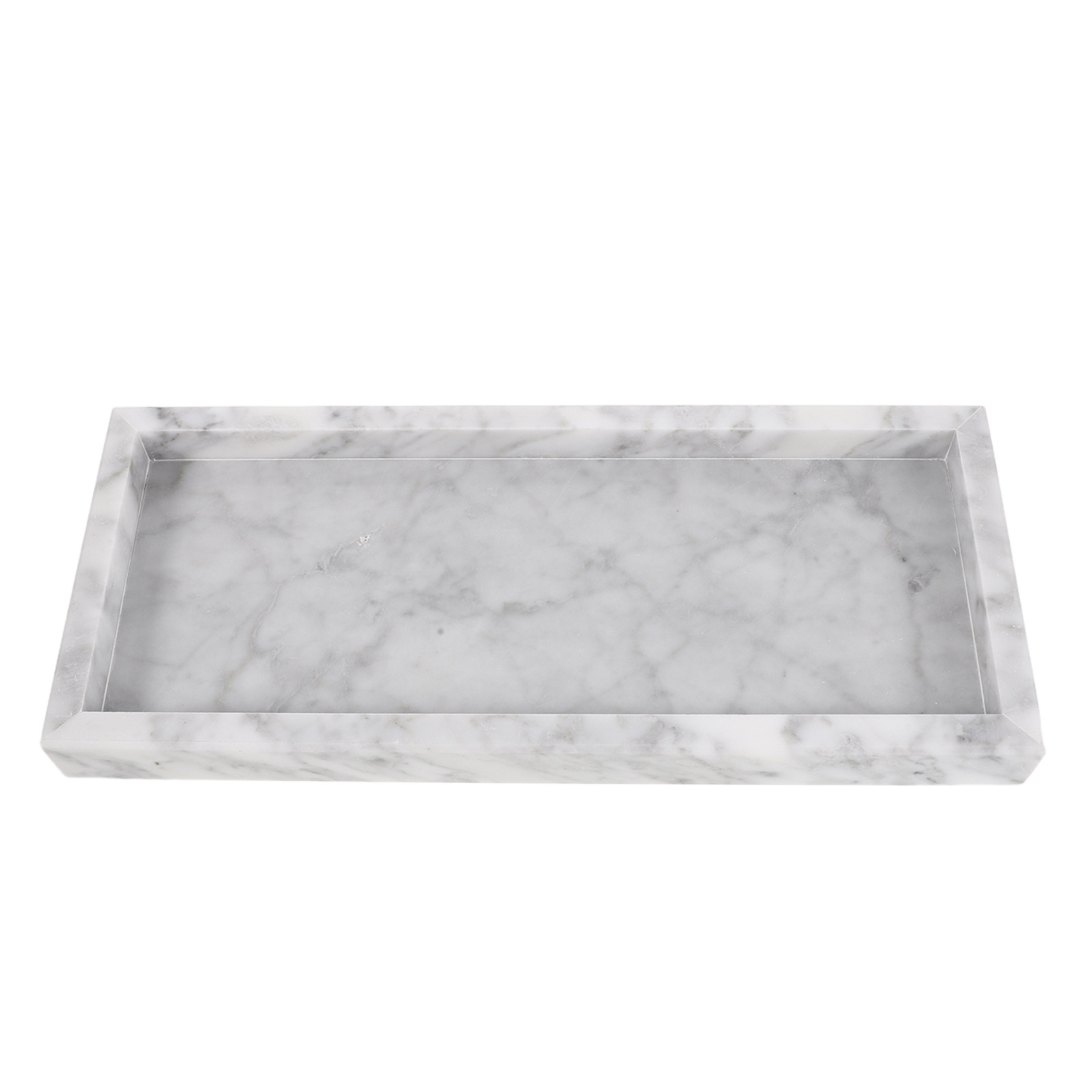 Nampan Marmer Persegi Panjang  - Home Bathroom Organizer ulasan dan harga