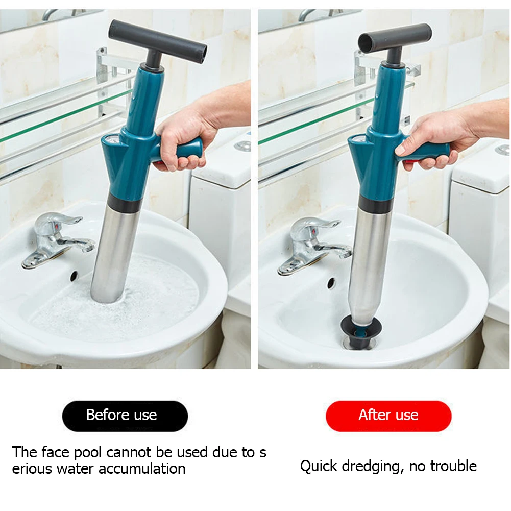 Air Power Drain pistol Blaster - Plunger Toilet ulasan dan harga