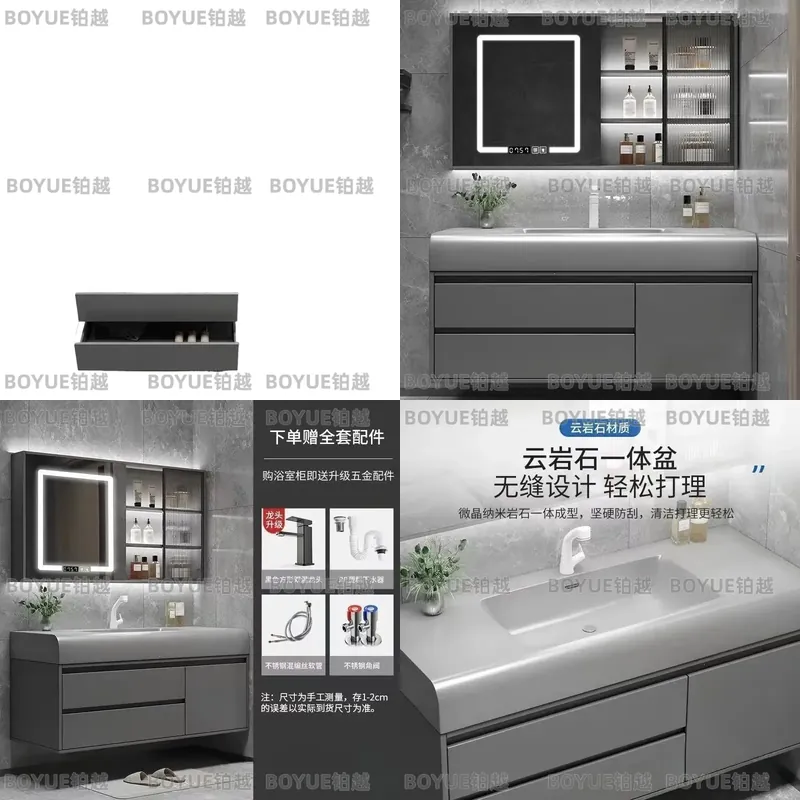 Kabinet Wastafel Kamar Mandi P - Home Bathroom Vanity Combo ulasan dan harga
