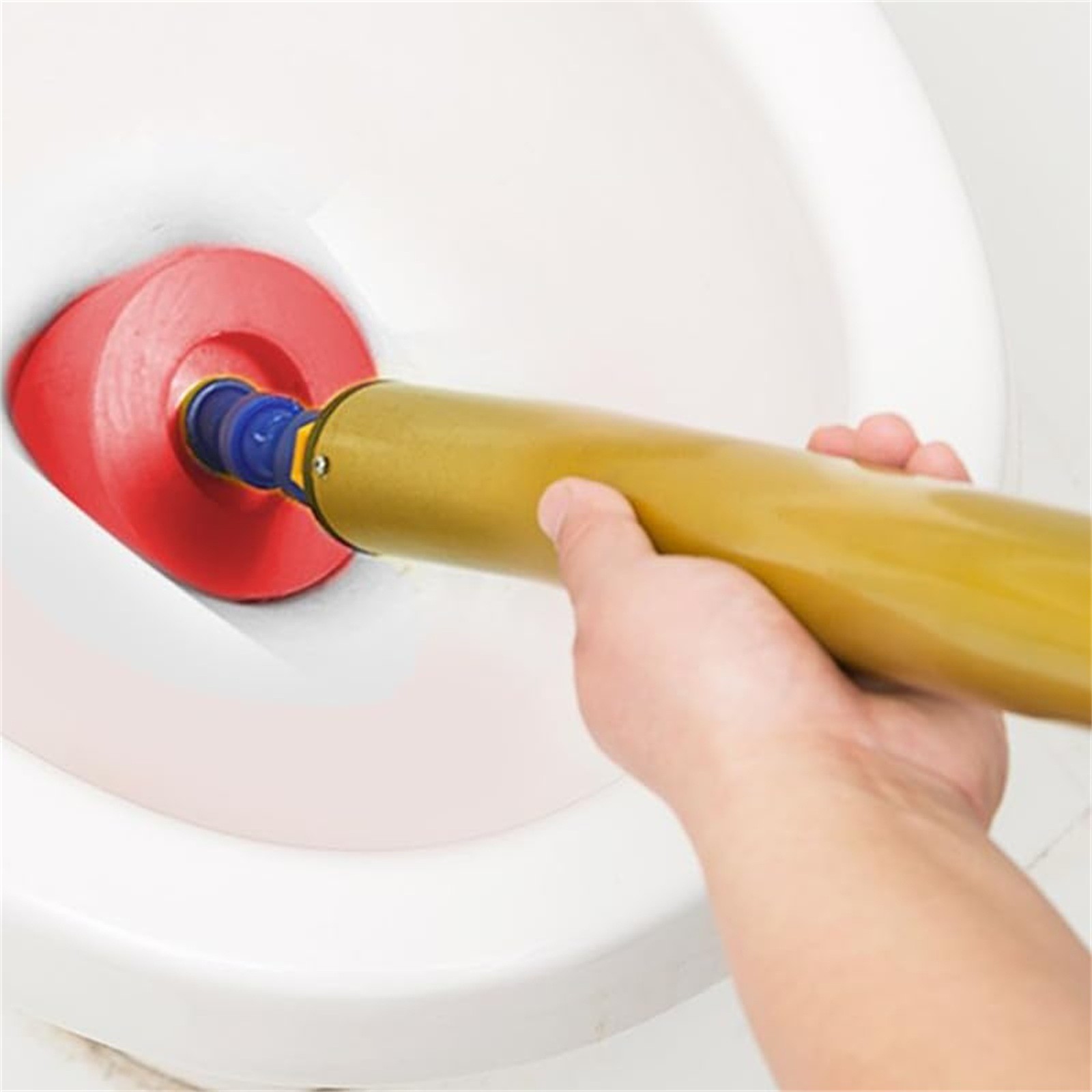 Buka Blokir Toilet Tekanan Tin - Plunger Toilet ulasan dan harga
