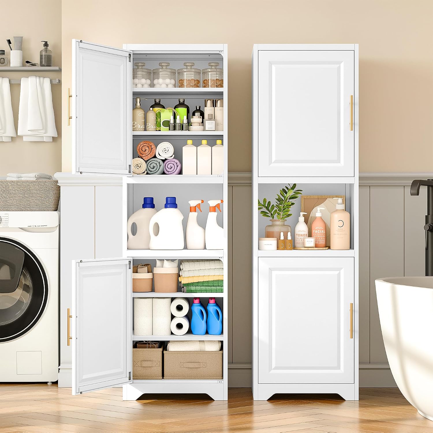 Lemari Penyimpanan Sempit Ting - Home Bathroom Organizer ulasan dan harga