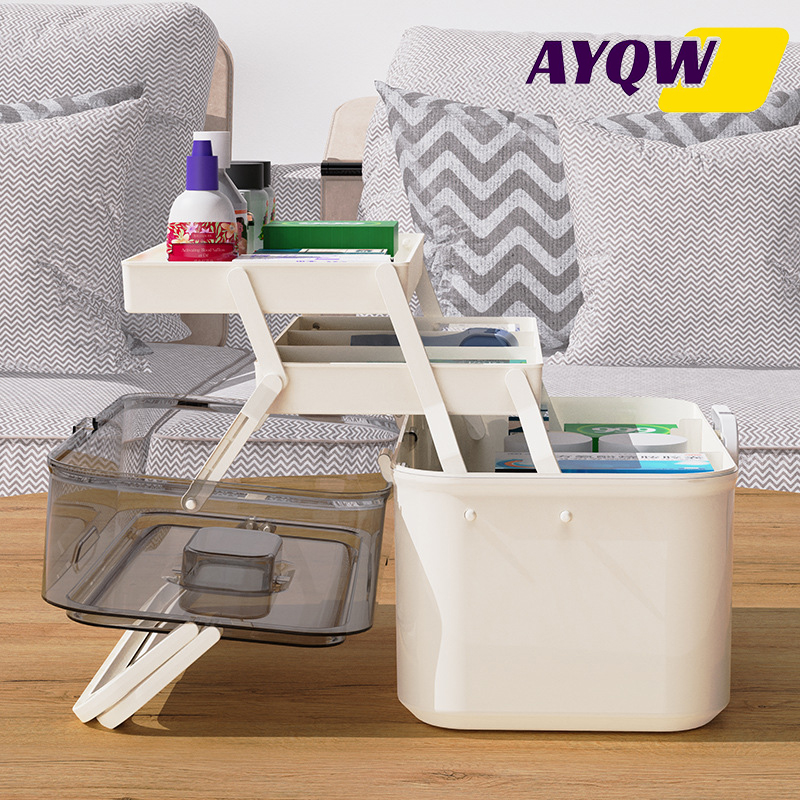 Kotak Penyimpanan Obat/Kotak D - Home Bathroom Organizer ulasan dan harga