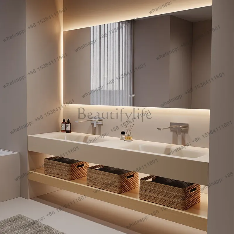 Lemari Penyimpanan Kamar Mandi - Home Bathroom Vanity Combo ulasan dan harga