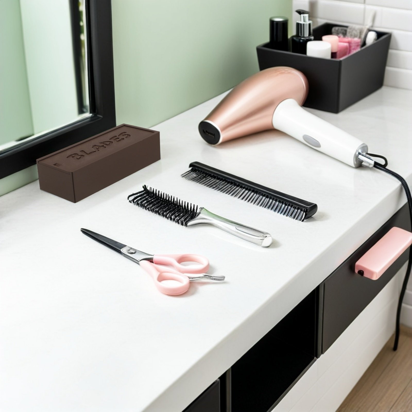 Kotak Penyimpanan Pisau Cukur  - Home Bathroom Organizer ulasan dan harga