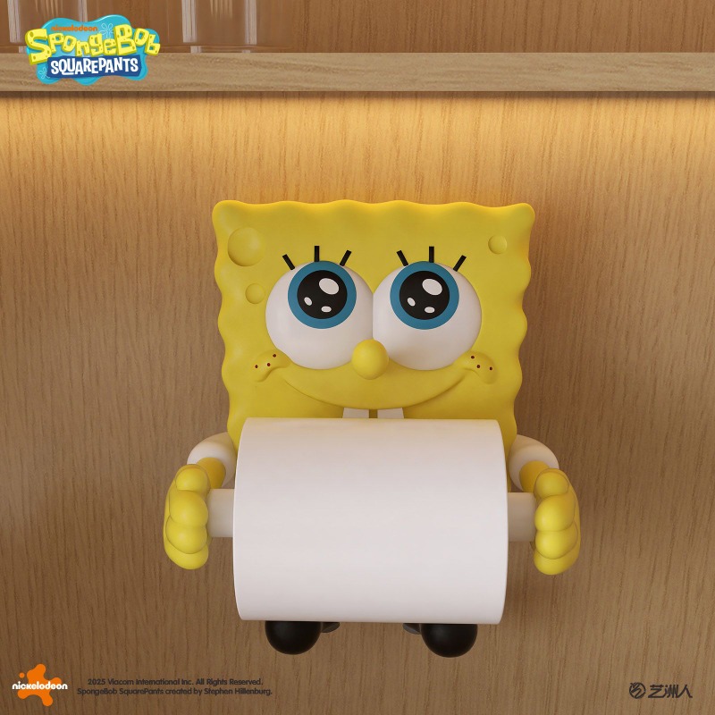 Rak Tisu Toilet SpongeBob yang - Home Edit Bathroom Storage ulasan dan harga