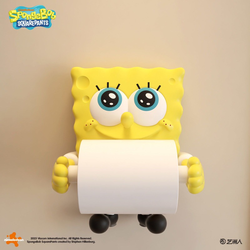 Rak Tisu Toilet SpongeBob yang - Home Edit Bathroom Storage ulasan dan harga