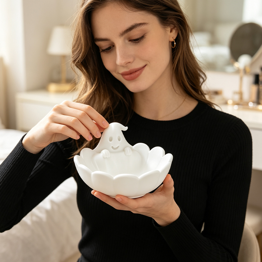 Nampan Perhiasan 3D Bentuk Han - Home Essentials Bathroom Storage ulasan dan harga