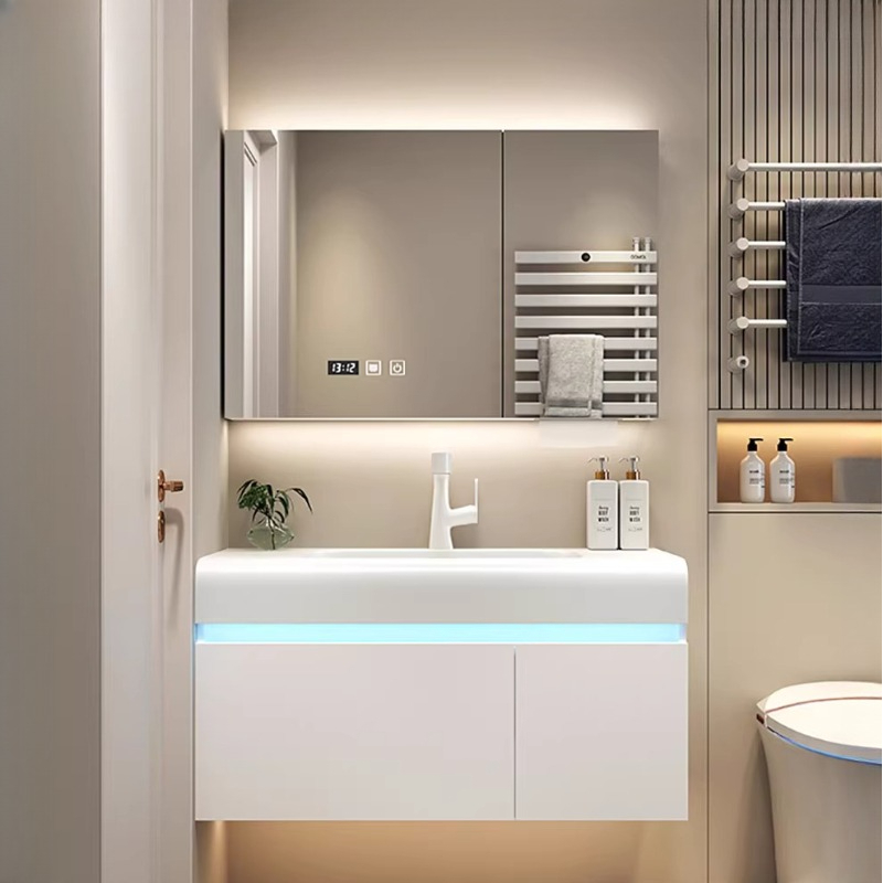 Lemari Kamar Mandi Cermin Orga - Home Bathroom Vanity Combo ulasan dan harga